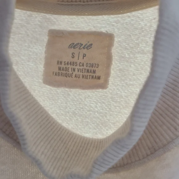 Cream Aerie Oversized Colorado Sweater With Pockets - Picture 2 of 3